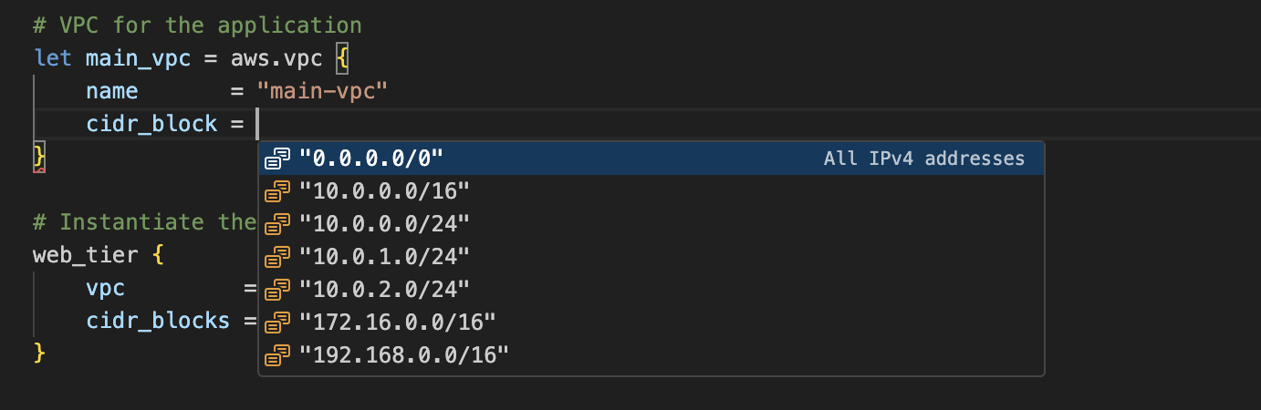 cidr_blockの補完候補